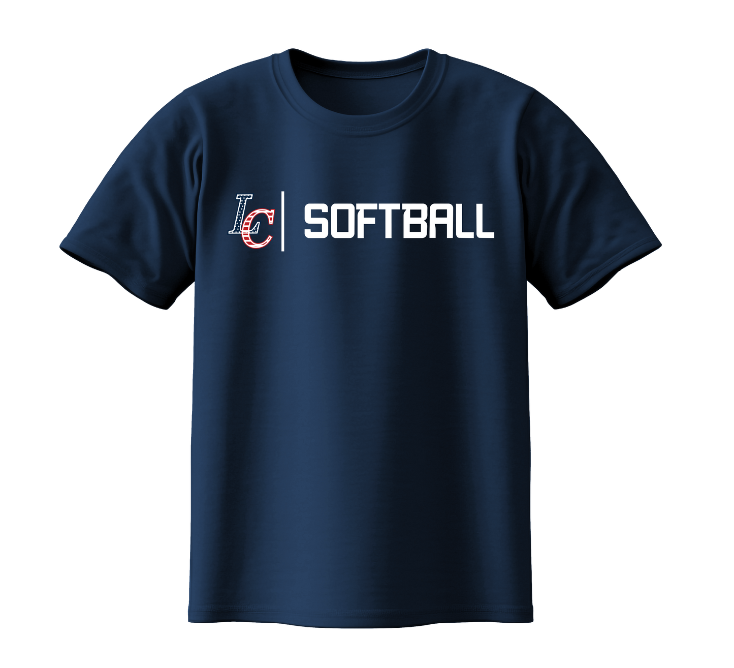 CS430 - Classic Shirt - LC SOFTBALL - american flag
