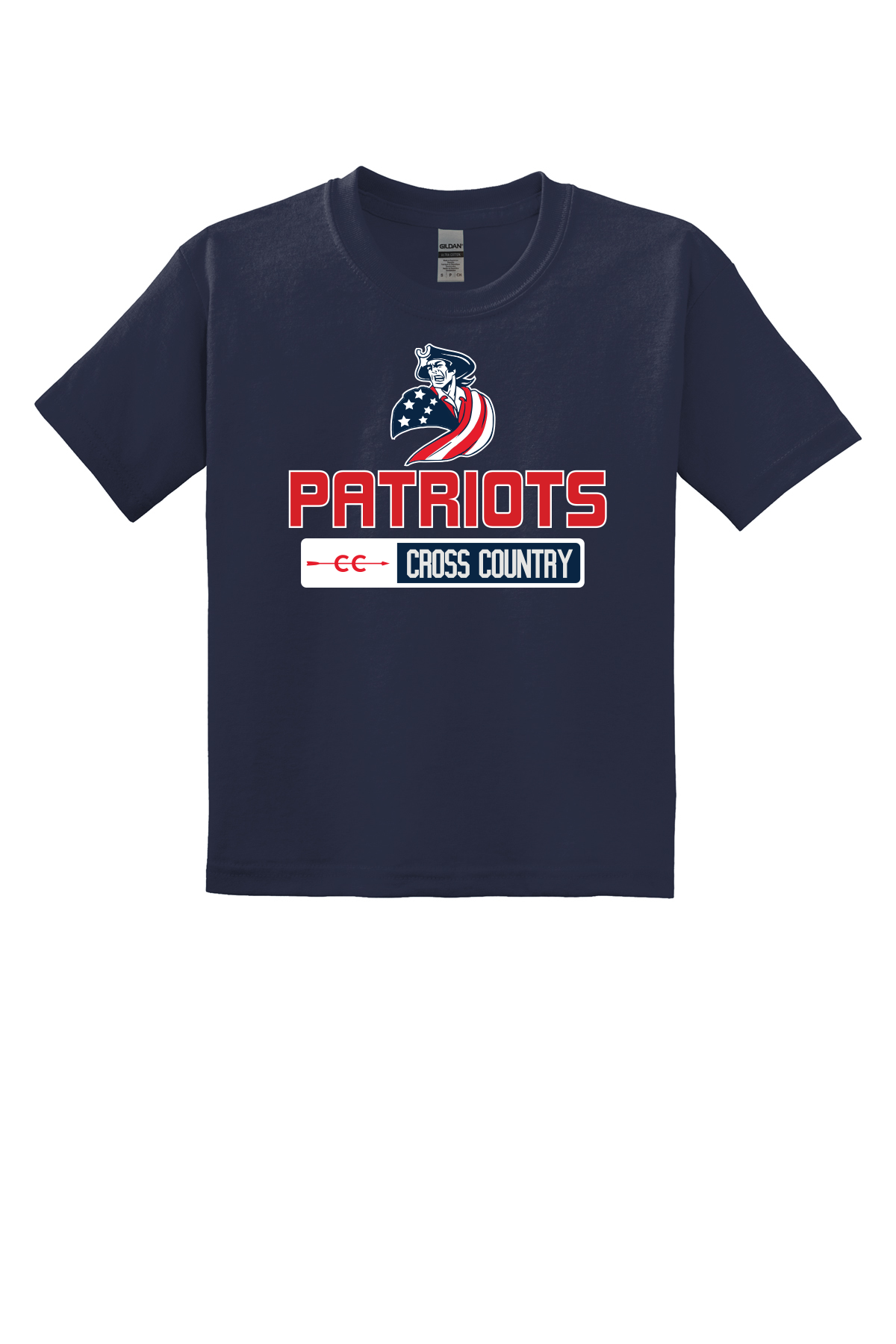 G8000_B / 50 Cotton - 50 Poly/  Youth  T-Shirt