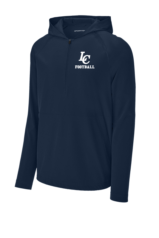 Sport-Tek® Repeat 1/2-Zip Long Sleeve Hooded Jacket